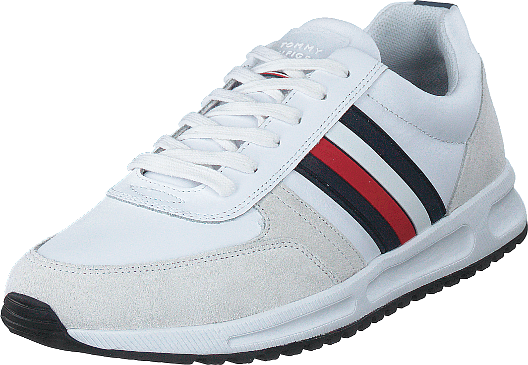 Modern Corporate Leather Runne White Ybs