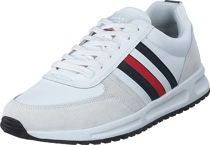 Modern Corporate Leather Runne White Ybs
