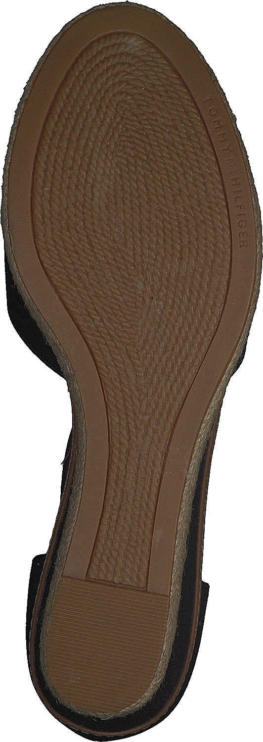 Basic Closed Toe Mid Wedge Black Bds