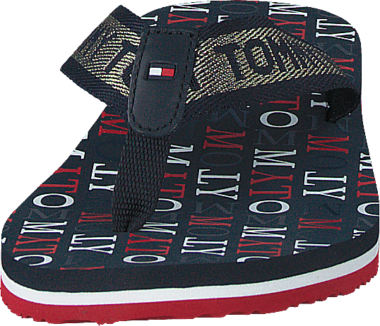 Tommy Metallic Flat Beach Sand Rwb 0kp