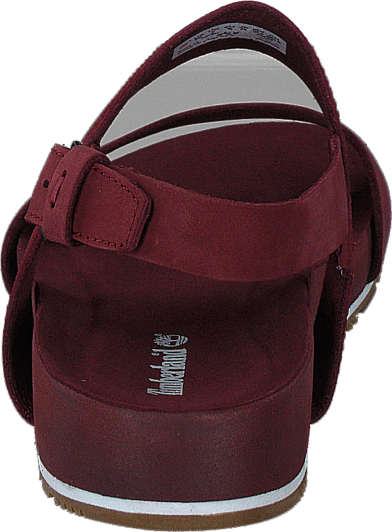 Malibu Waves 2 Band Sandal Burgundy