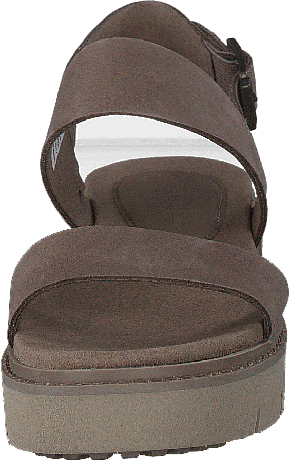 Safari Dawn 2 Band Sandal Taupe Gray