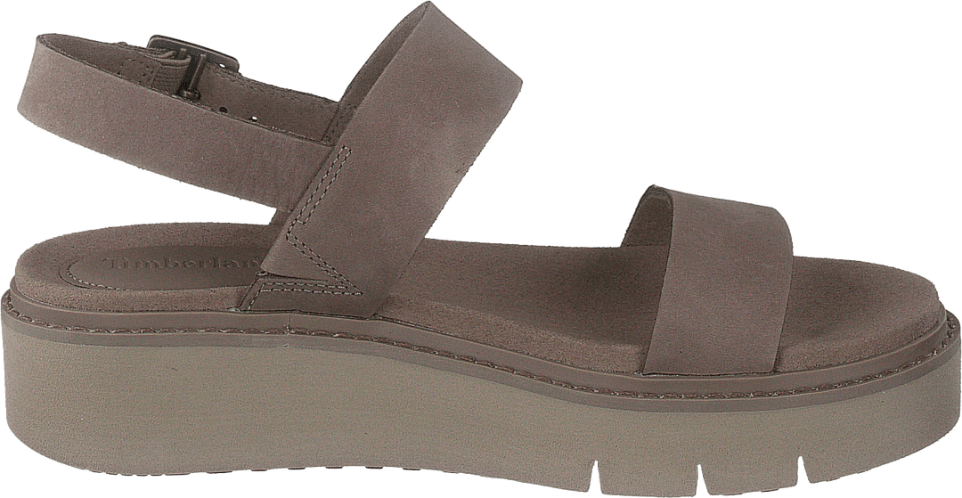 Safari Dawn 2 Band Sandal Taupe Gray