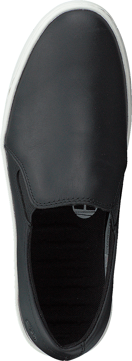 Teya Gore Slip On Noir de jais
