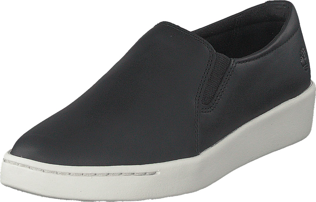 Teya Gore Slip On Noir de jais