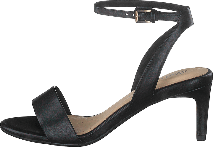 Amali Jewel Black Leather