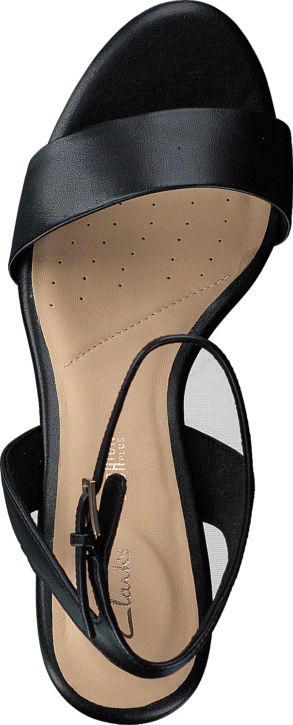 Amali Jewel Black Leather