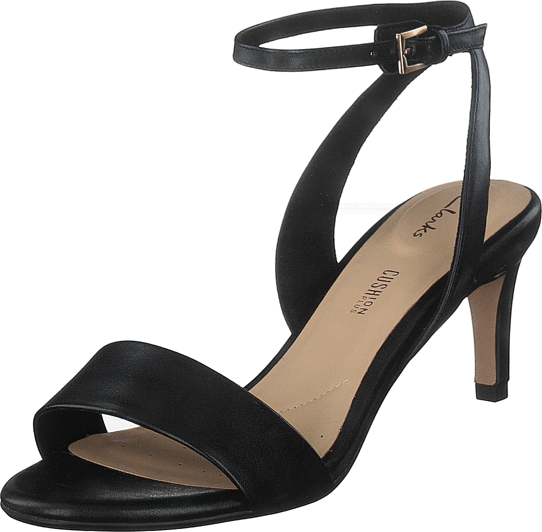 Amali Jewel Black Leather