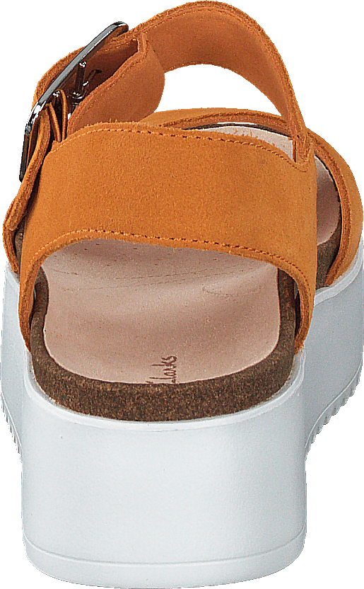 Bracelet botanique en daim ambré