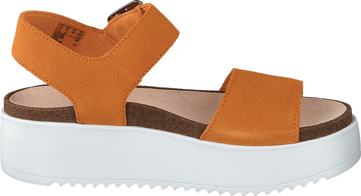 Bracelet botanique en daim ambré