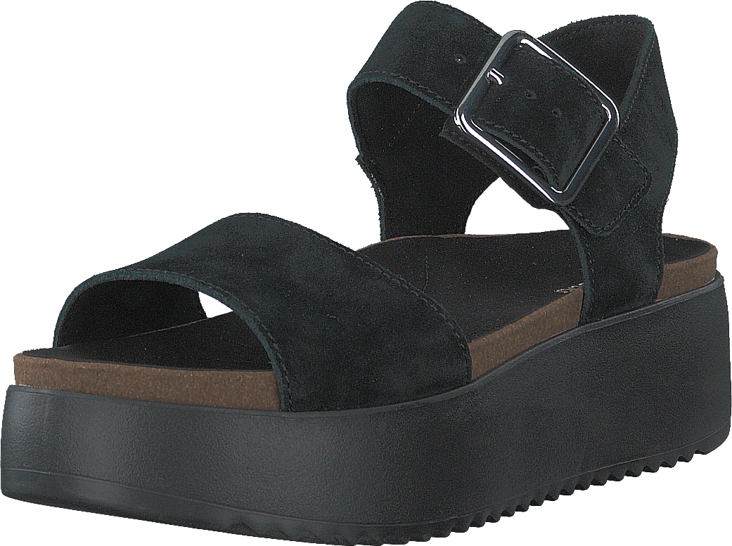 Bracelet Botanic Cuir noir