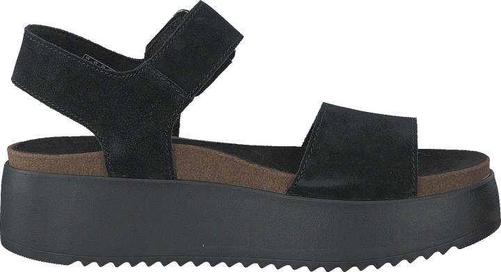 Bracelet Botanic Cuir noir