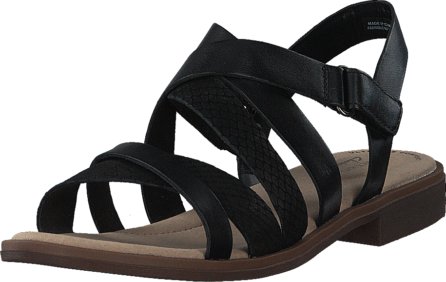 Declan Mix Nero Pelle/Nubuck