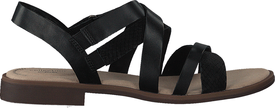 Declan Mix Nero Pelle/Nubuck