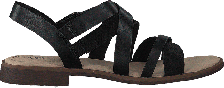 Declan Mix Nero Pelle/Nubuck