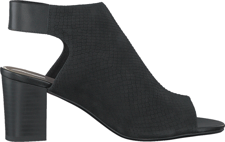 Deva Bell Black Interest Nubuck