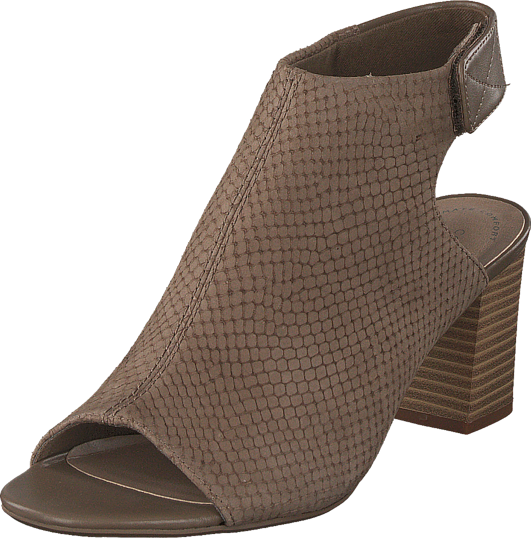 Deva Bell Oliv Interest Nubuck