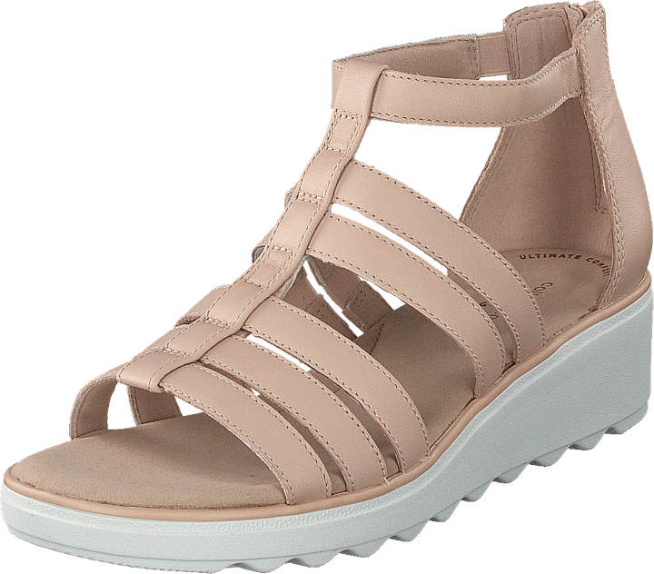 Jillian Nina Blush Leather
