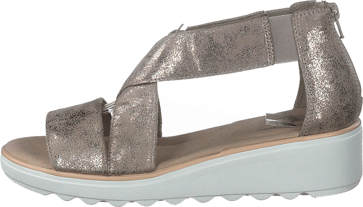 Jillian Rise Pewter Metallic