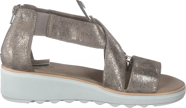 Jillian Rise Pewter Metallic