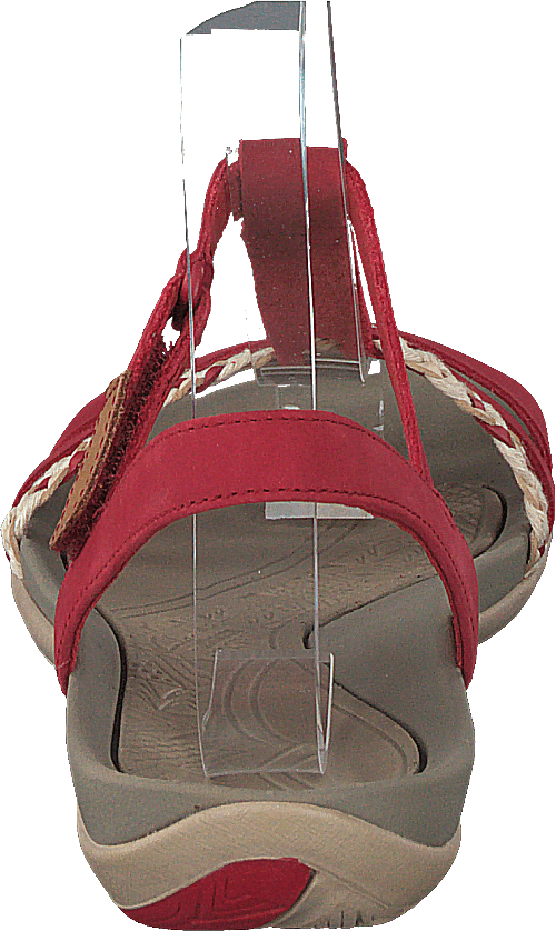 Tealite Grace Rotes Nubukleder