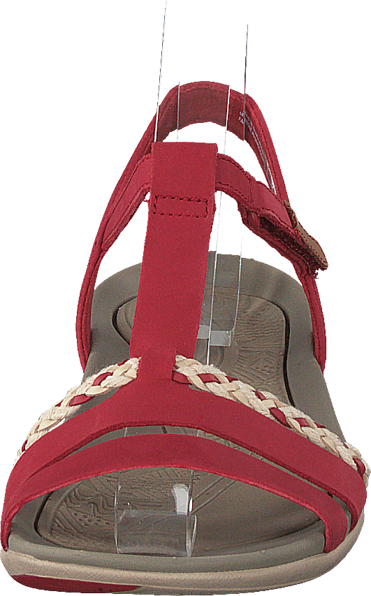 Tealite Grace Rotes Nubukleder