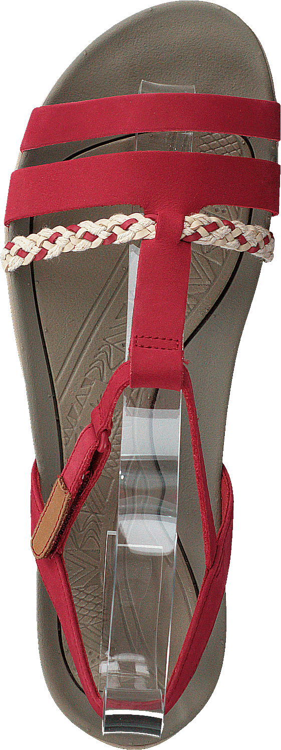 Tealite Grace Rotes Nubukleder
