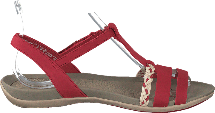 Tealite Grace Rotes Nubukleder