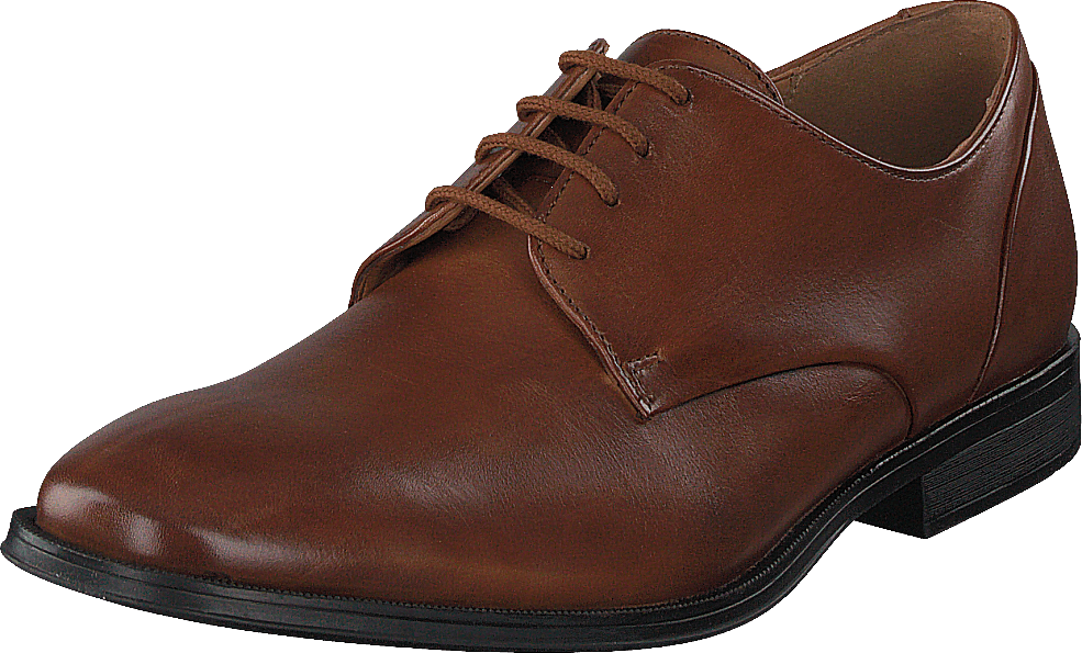 Gilman Plain Dark Tan Lether