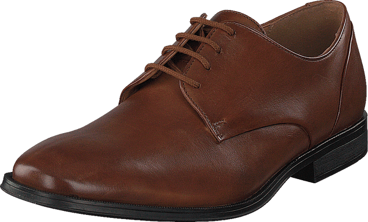 Gilman Plain Dark Tan Lether
