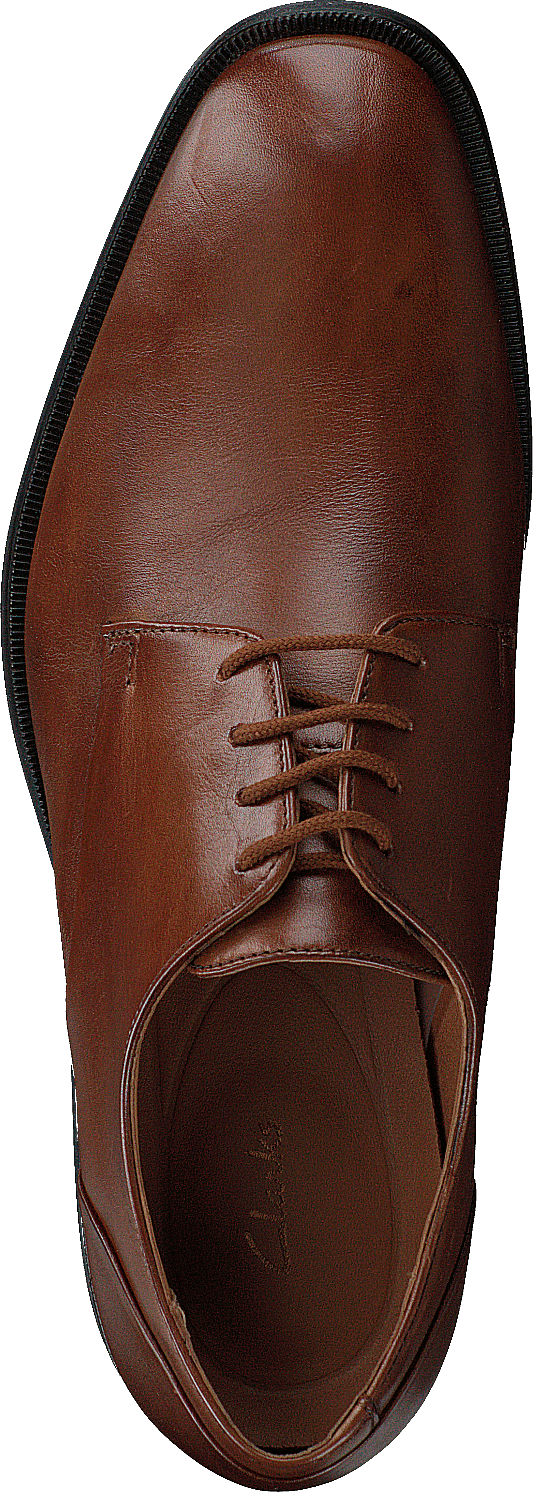 Gilman Plain Dark Tan Lether