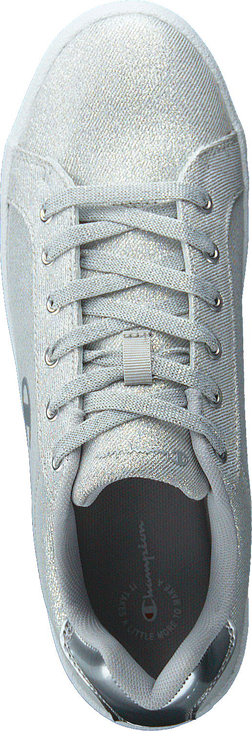 Low Cut Shoe Alex Canvas Glitt Papyrus