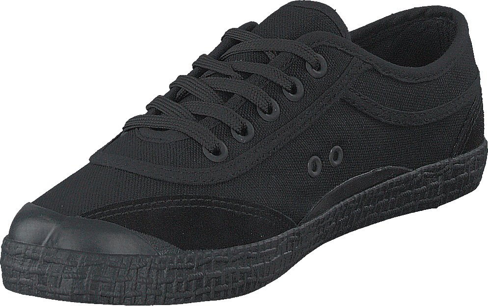 Retro Canvas Shoe Black Solid