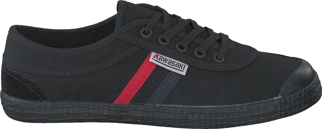 Retro Canvas Shoe Black Solid