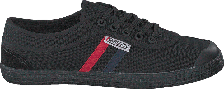 Retro Canvas Shoe Black Solid