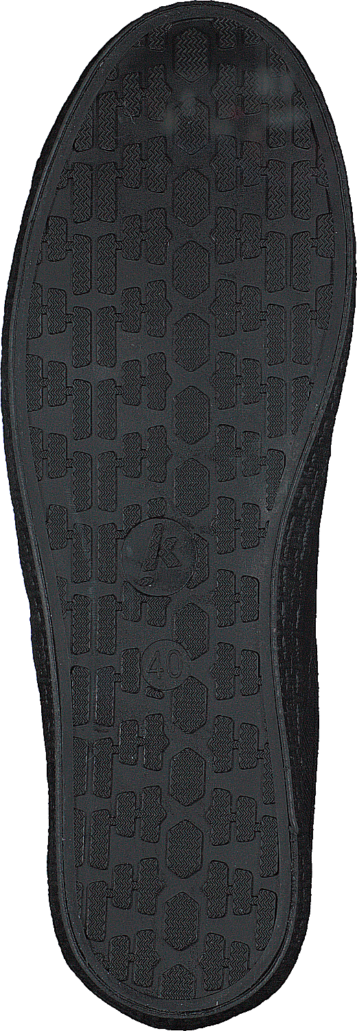 Retro Canvas Shoe Black Solid