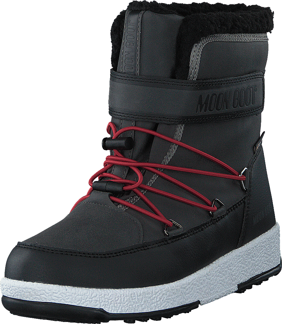 Moonboot Jr Boy Boot Black-dark Gray