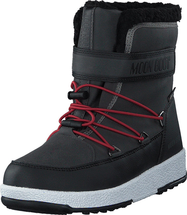 Moonboot Jr Boy Boot Black-dark Gray