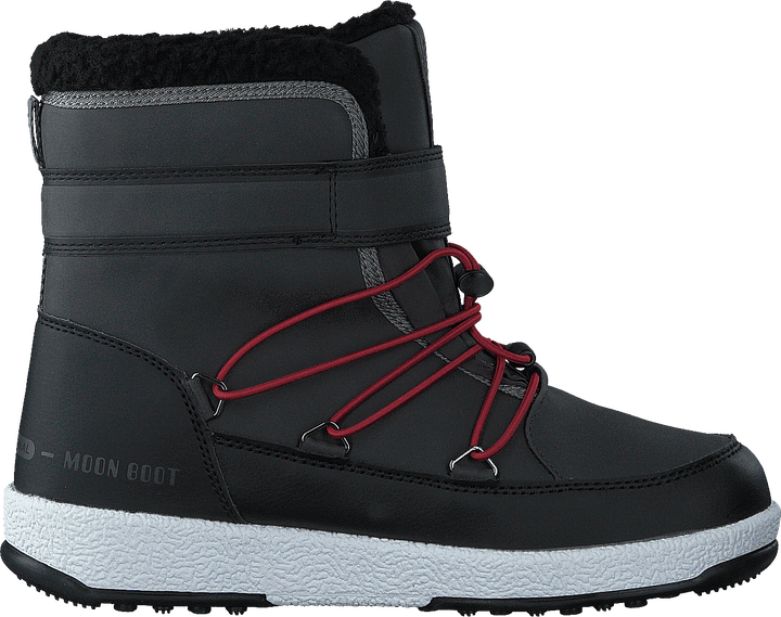 Moonboot Jr Boy Boot Black-dark Gray