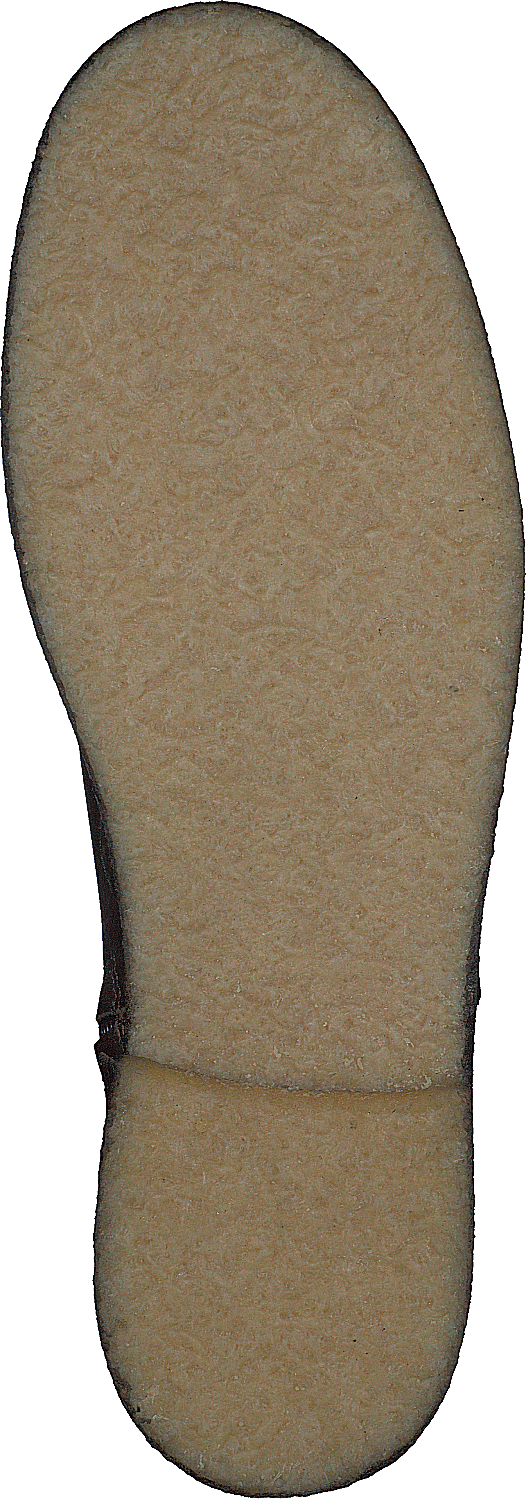 Botte avec fermeture éclair marron foncé/moutarde