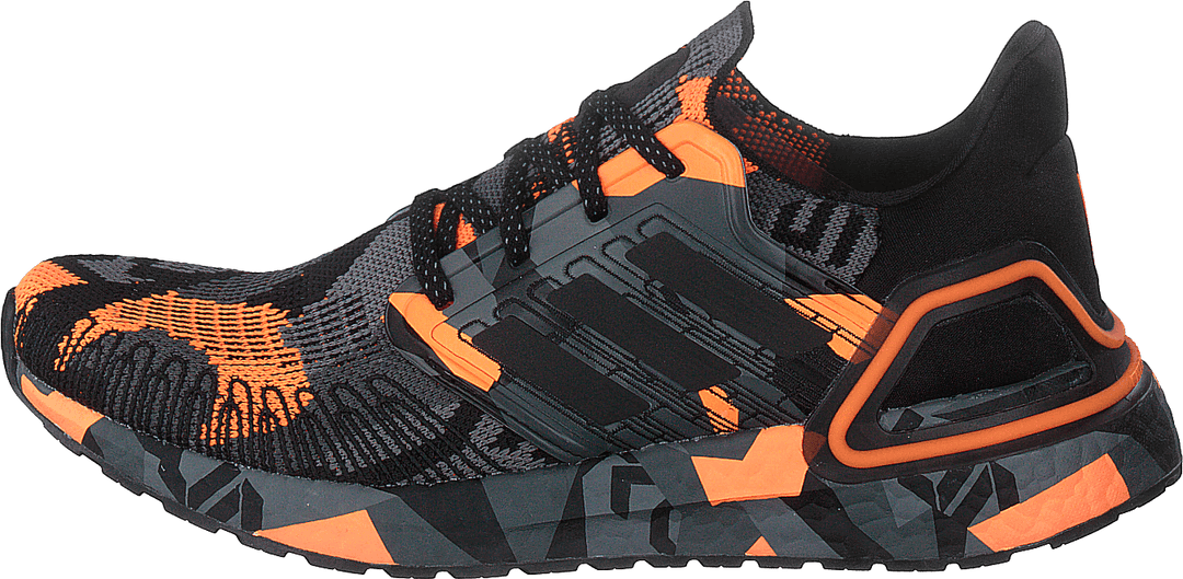 Ultraboost 20 Shoes Core Black / Core Black / Signal Orange