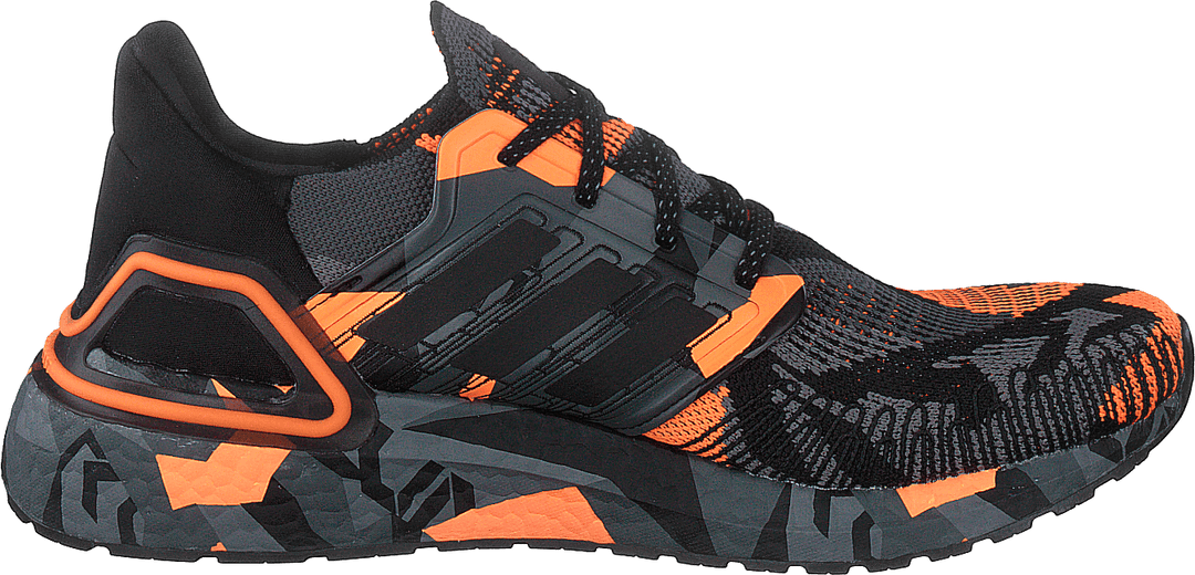 Ultraboost 20 Shoes Core Black / Core Black / Signal Orange