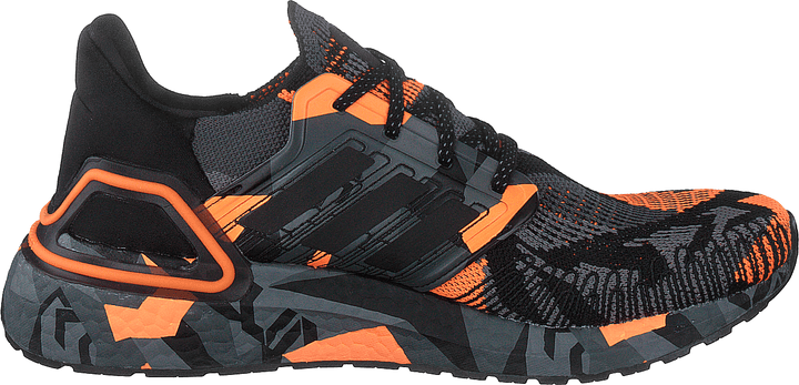Ultraboost 20 Shoes Core Black / Core Black / Signal Orange
