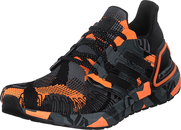 Ultraboost 20 Shoes Core Black / Core Black / Signal Orange