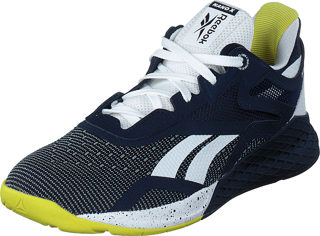 Reebok Nano X Vector Navy/white/chartreuse