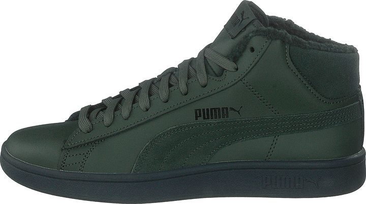 Puma Smash V2 Mid Wtr L Dark Green/Black