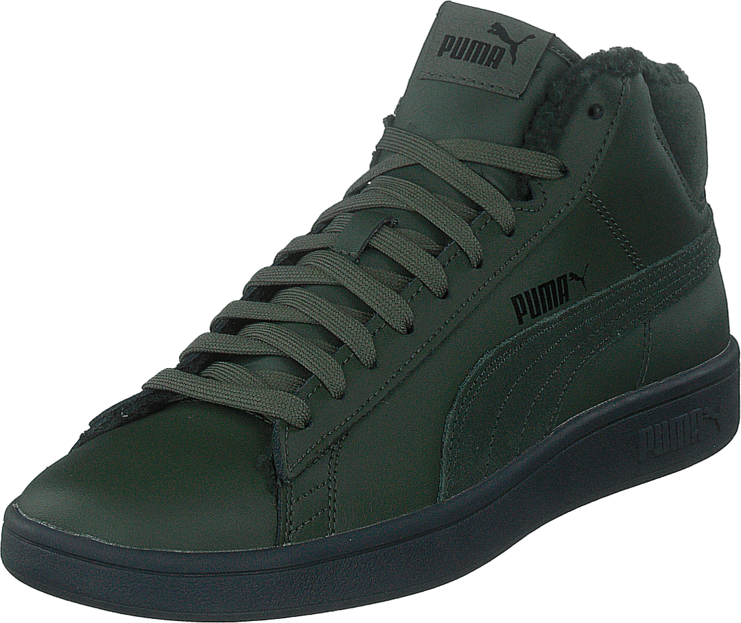 Puma Smash V2 Mid Wtr L Dark Green/Black