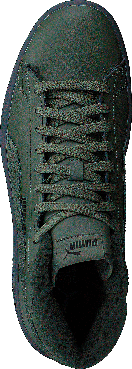 Puma Smash V2 Mid Wtr L Dark Green/Black