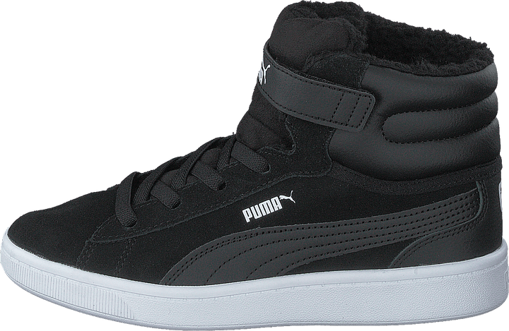 Puma Vikky V2 Mid Fur V Ps Puma Black-puma White