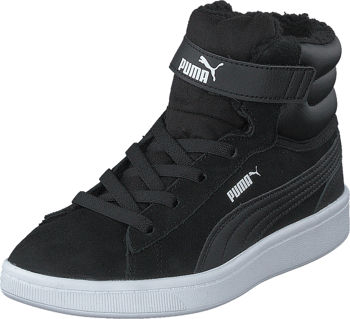 Puma Vikky V2 Mid Fur V Ps Puma Black-puma White